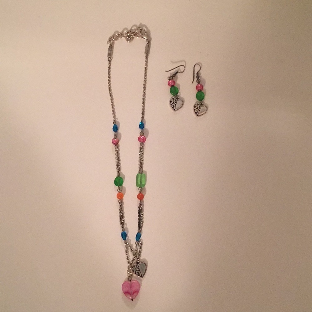 Brighton necklace and earring set